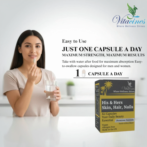 Skin, Hair & Nails Capsules for Him & Her - Image 4