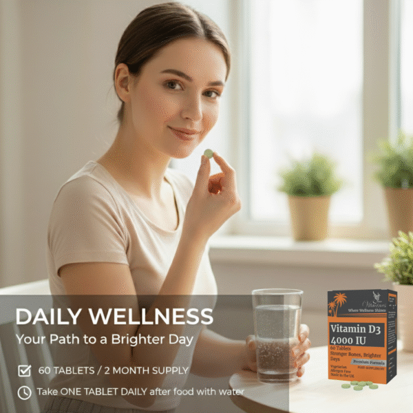 Vitamin D3 4000 IU Tablets - Image 4