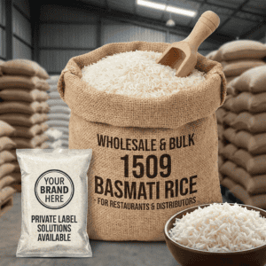 1509 Basmati Rice – Premium Long Grain (Bulk Supply)