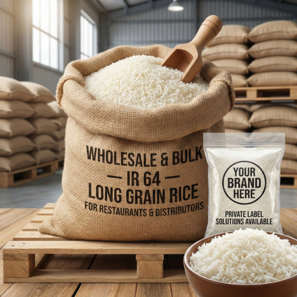 IR 64 Long Grain Rice – Bulk Catering Grade