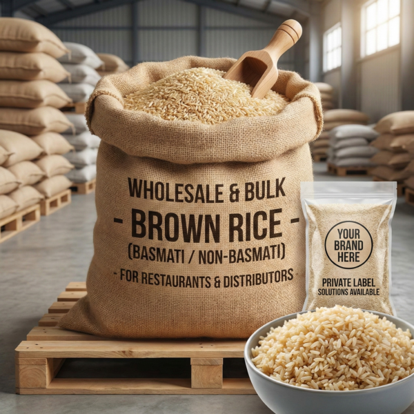Brown Rice – Whole Grain Healthy Rice (Bulk Supply)