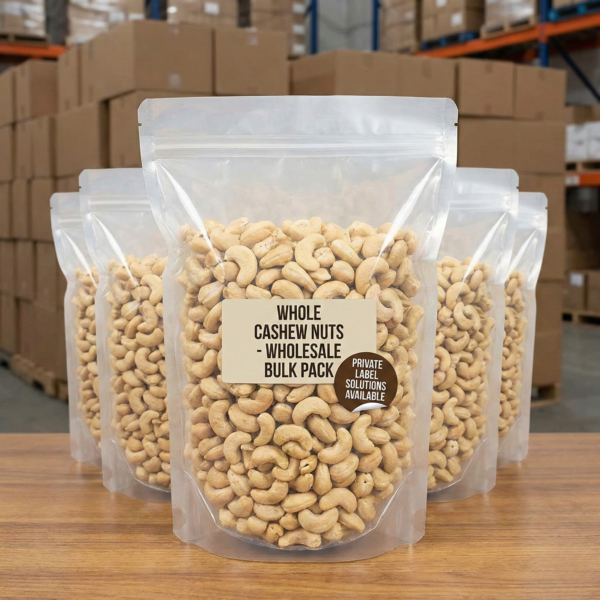 Whole Cashew Nuts (Kaju)