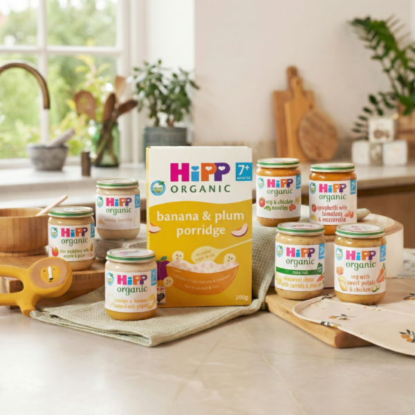 HiPP Organic Baby Food Range – 7+ Months Jars & Porridge