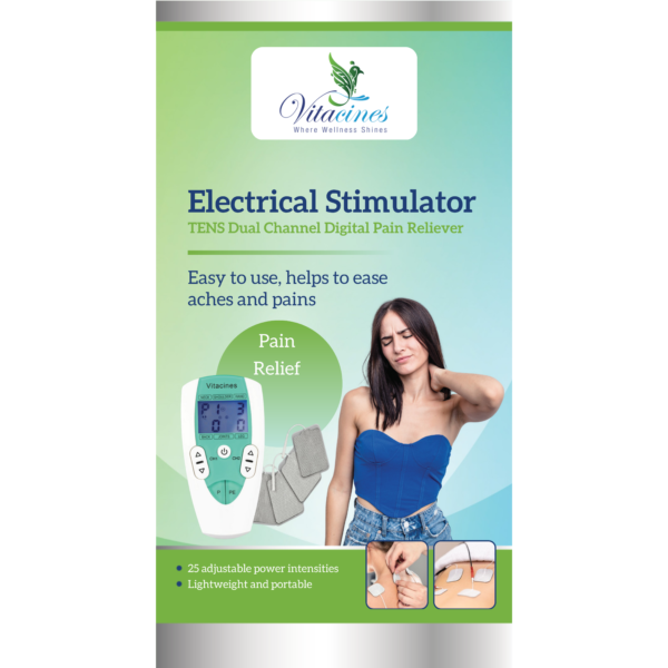Electrical Stimulator (TENS Dual Channel Pain Reliever)